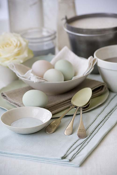 Easter Party Styling Ideas - pastel painted eggs